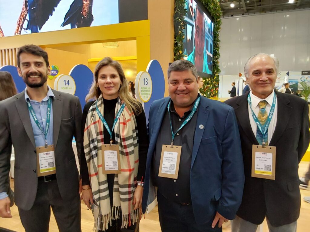Equipe do Mato Grosso do Sul - Bruno Wendling, Juliane Salvadori, Josmail Rodrigues e Marcos Dias Soares