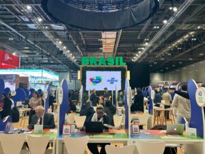 Estande da Embratur na WTM London 2023