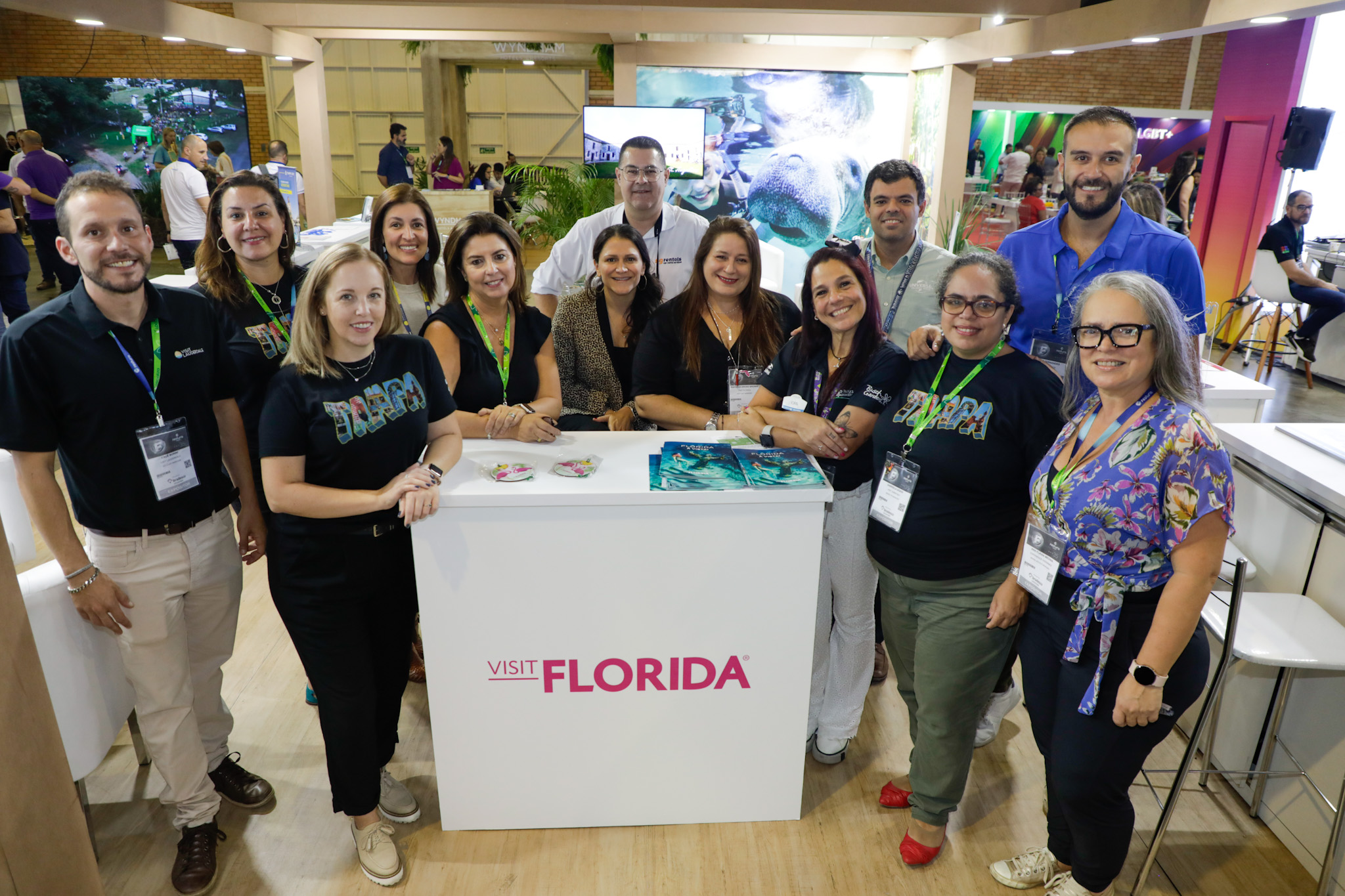 Expositores do Visit Florida Expositores do Visit Florida