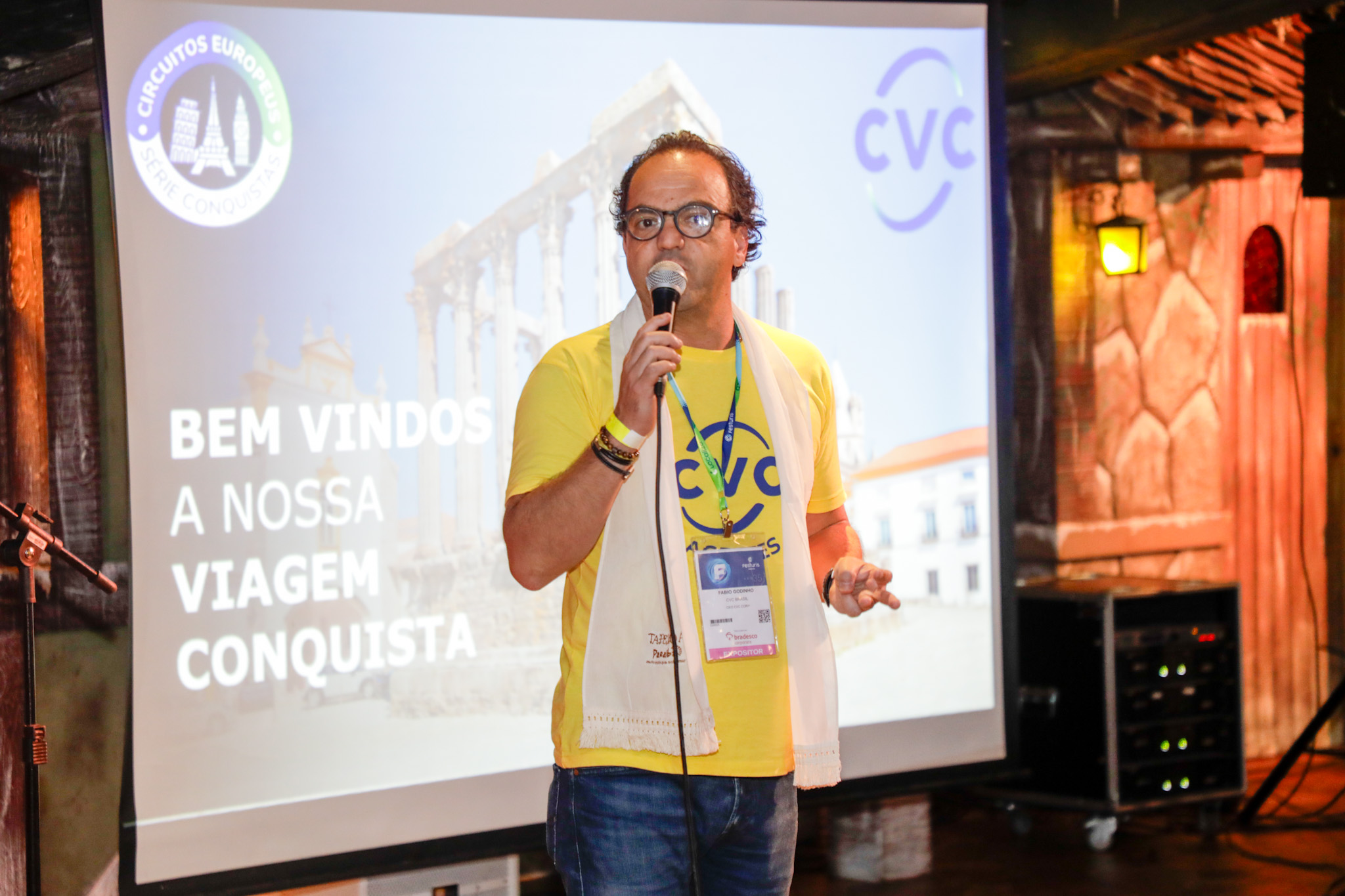 Fabio Godinho, CEO da CVC Corp