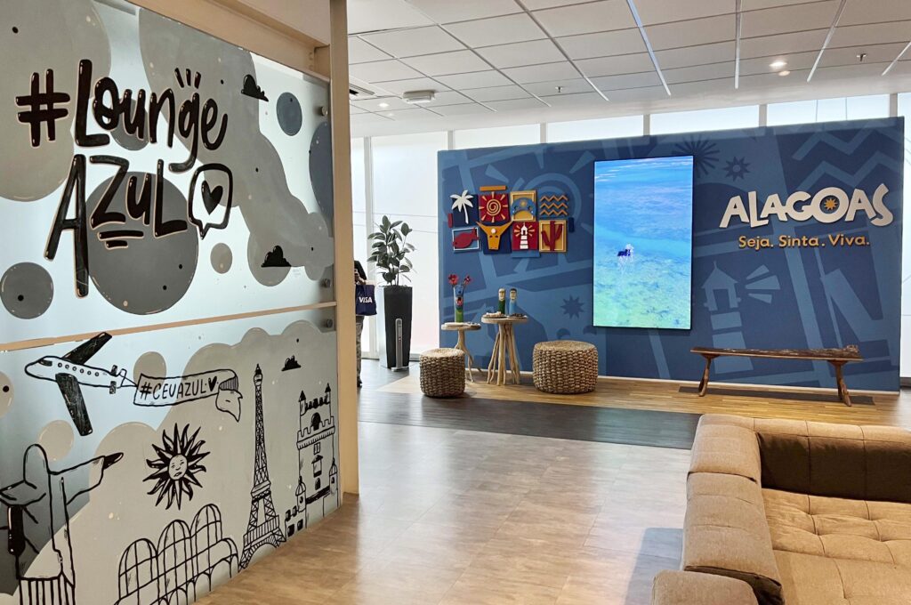 Alagoas inaugura espaço no Lounge Azul em Viracopos