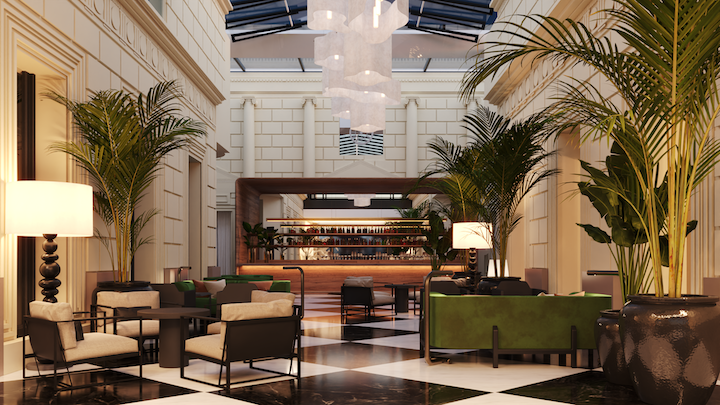 Lobby do Hotel Casa Lucia Lobby do Hotel Casa Lucia