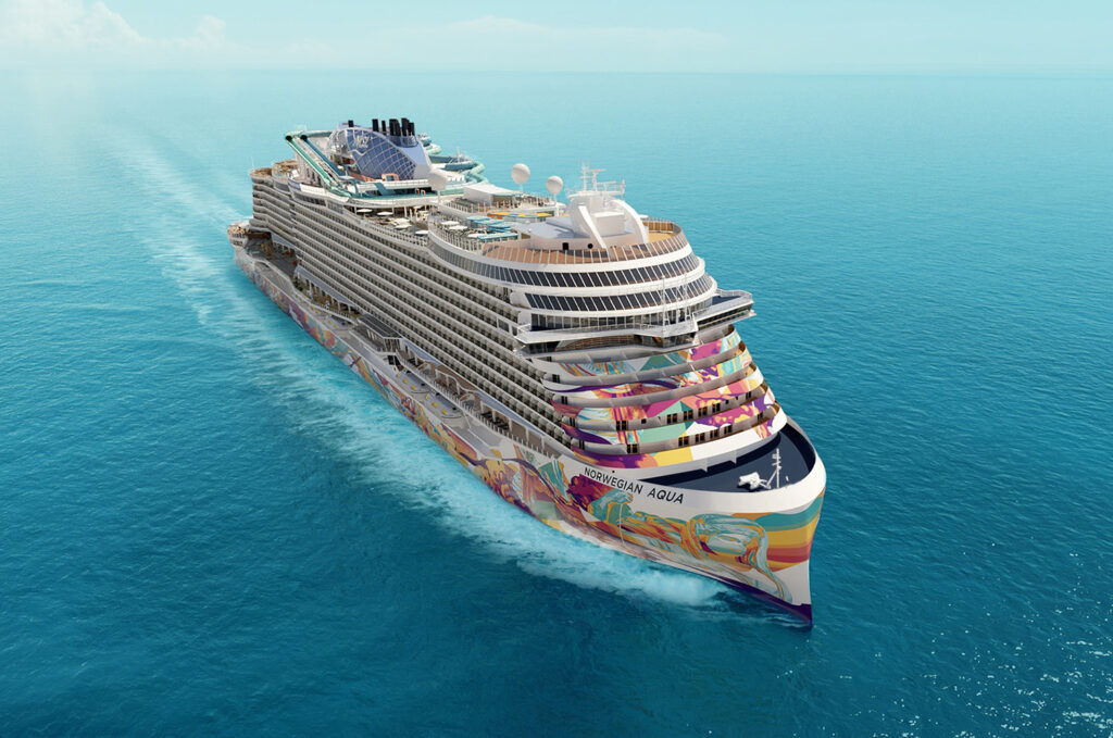 NCL anuncia o Norwegian Aqua, primeiro navio da Classe Prima Plus, que estreia em 2025 NCL anuncia o Norwegian Aqua, primeiro navio da Classe Prima Plus, que estreia em 2025