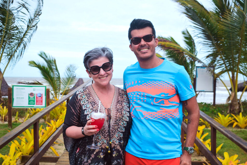 Silvia Lage, da Belvitur e Saulo Corte, da SC Consultoria de Viagens Silvia Lage, da Belvitur e Saulo Corte, da SC Consultoria de Viagens