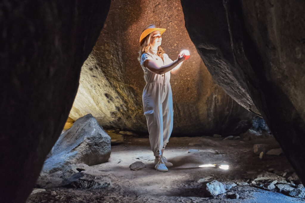 Rosália Lucas, secretária de Turismo da Paraíba no Portal da Luz