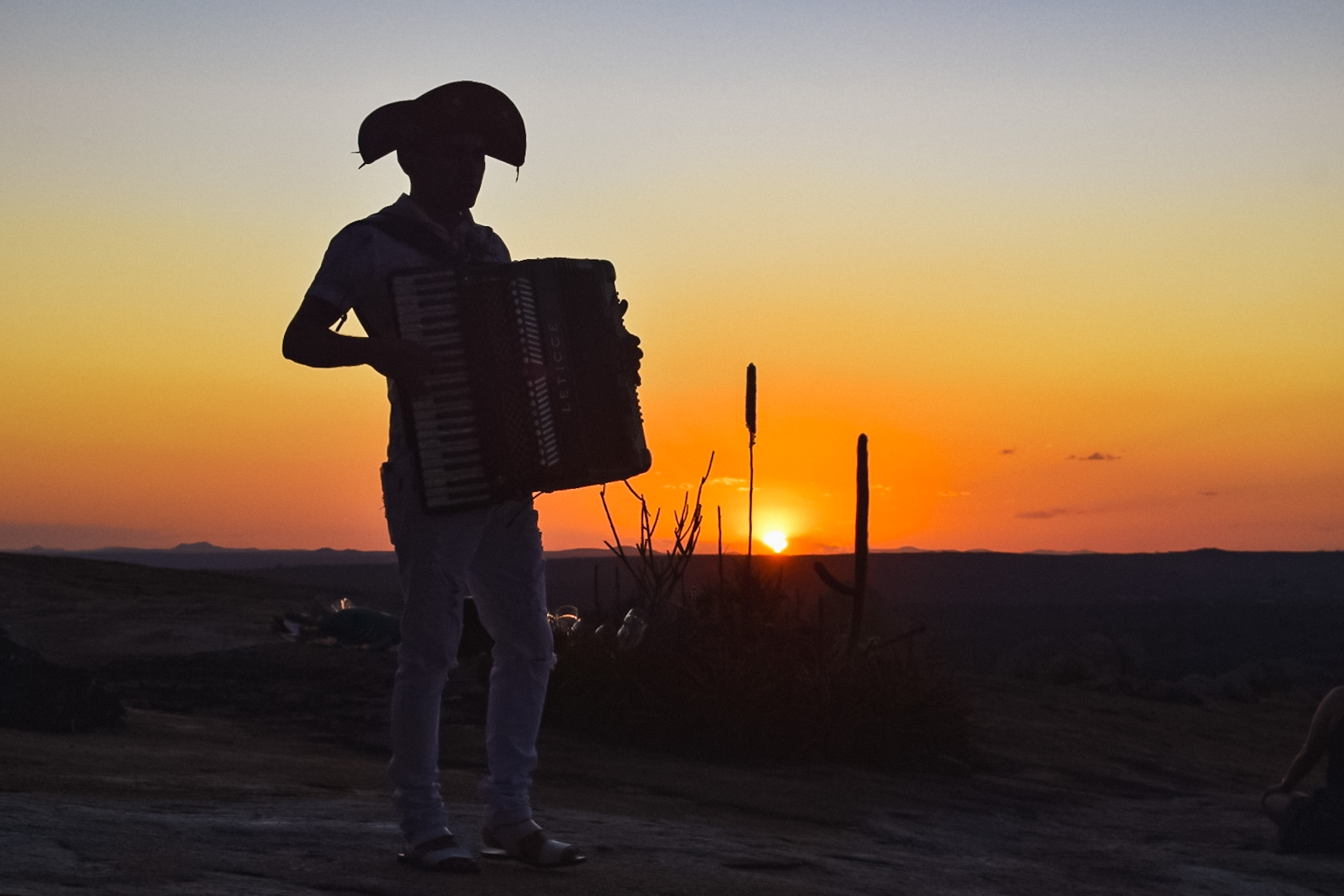O grupo pôde assistir ao pôr do sol o grupo ao som do mais autêntico forró nordestino O grupo pôde assistir ao pôr do sol o grupo ao som do mais autêntico forró nordestino