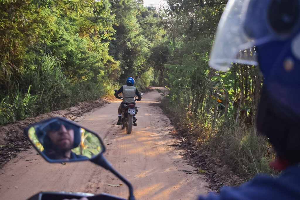 O passeio foi guiado pela equipe do receptivo de aventura Bartus