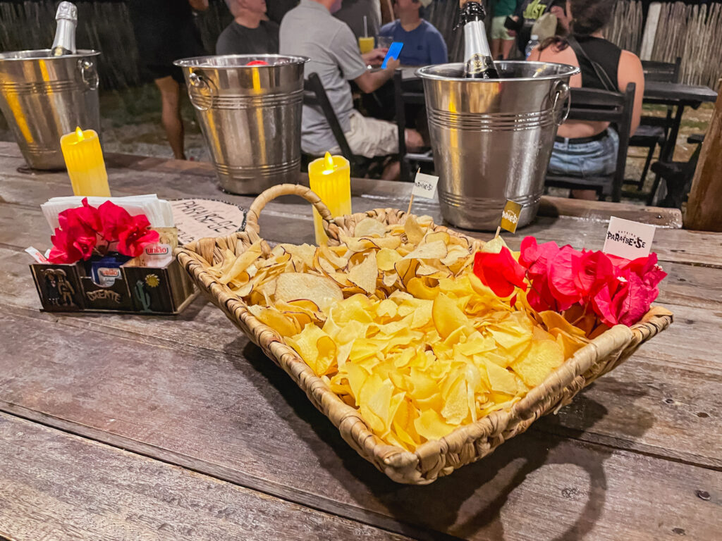 Após o passeio, um brunch foi servido