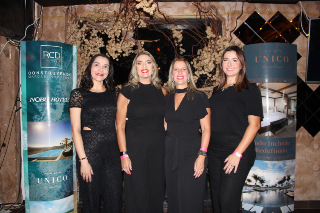 Glaucia Barbosa, Carla Cecchele, Luciana Nasser e Jessica Bueno, da RCD