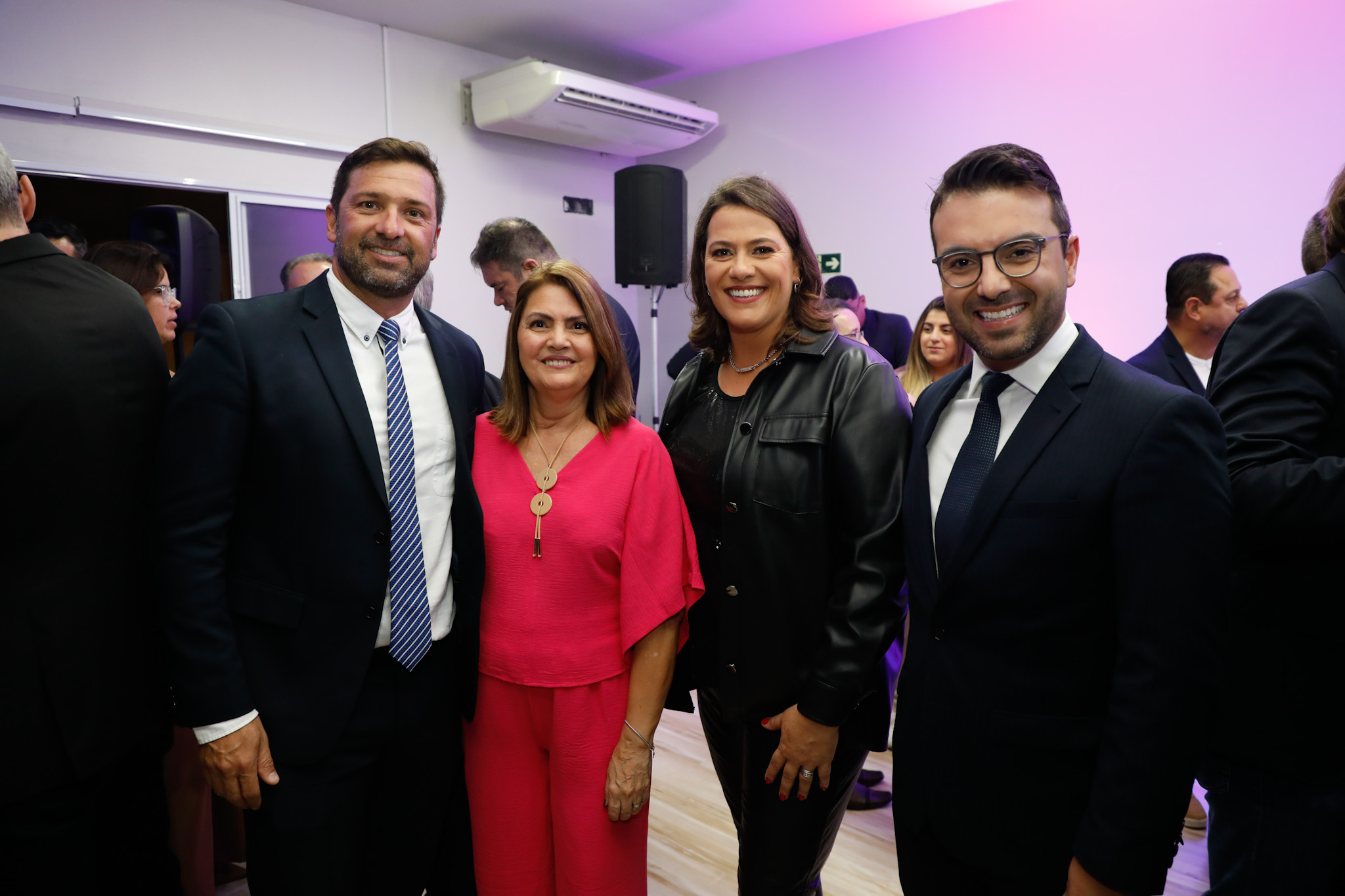 João Machado, Rita Vasconcelos, Lucia Bentz e Victor Hugo, da Abav-RS João Machado, Rita Vasconcelos, Lucia Bentz e Victor Hugo, da Abav-RS