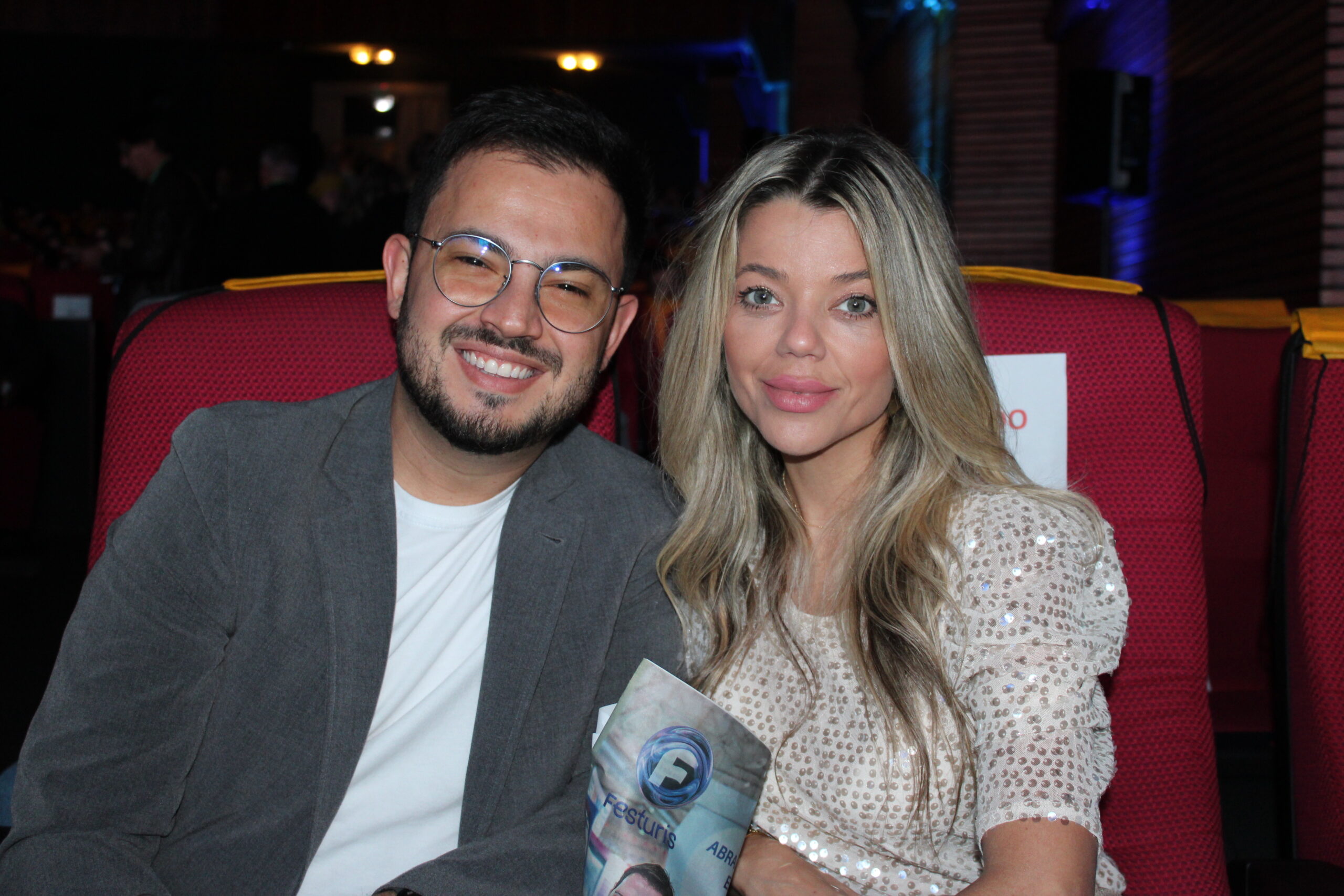 Marcus Rossi, do Gramado Summit, com sua esposa Fernanda Bertoja Marcus Rossi, do Gramado Summit, com sua esposa Fernanda Bertoja