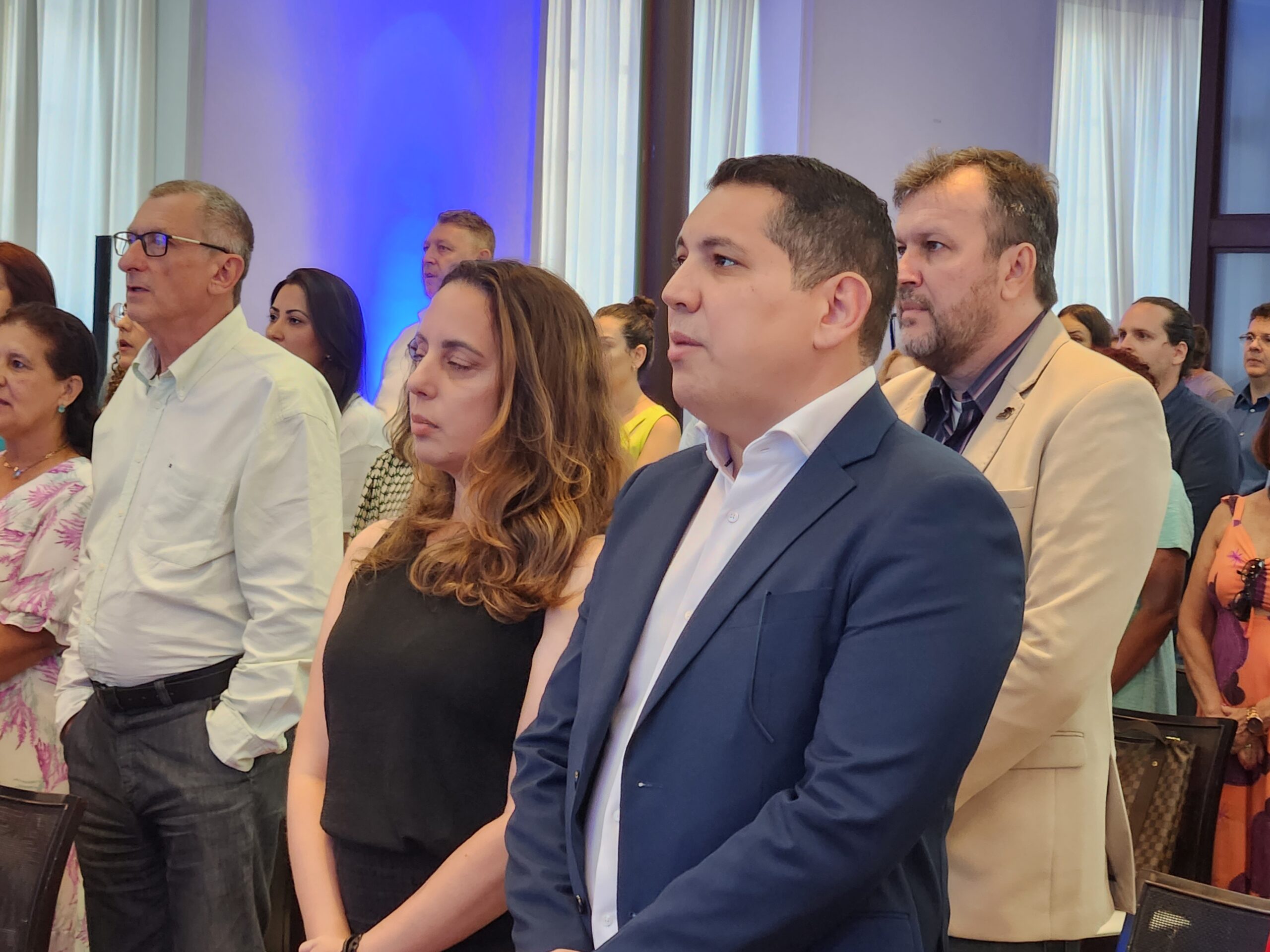 Marina Figueiredo, presidente executiva da Braztoa, e Fabiano Camargo, presidente do Conselho de Administração da Braztoa Marina Figueiredo, presidente executiva da Braztoa, e Fabiano Camargo, presidente do Conselho de Administração da Braztoa
