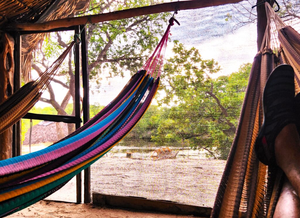 No Safari Camp Korubo, redário