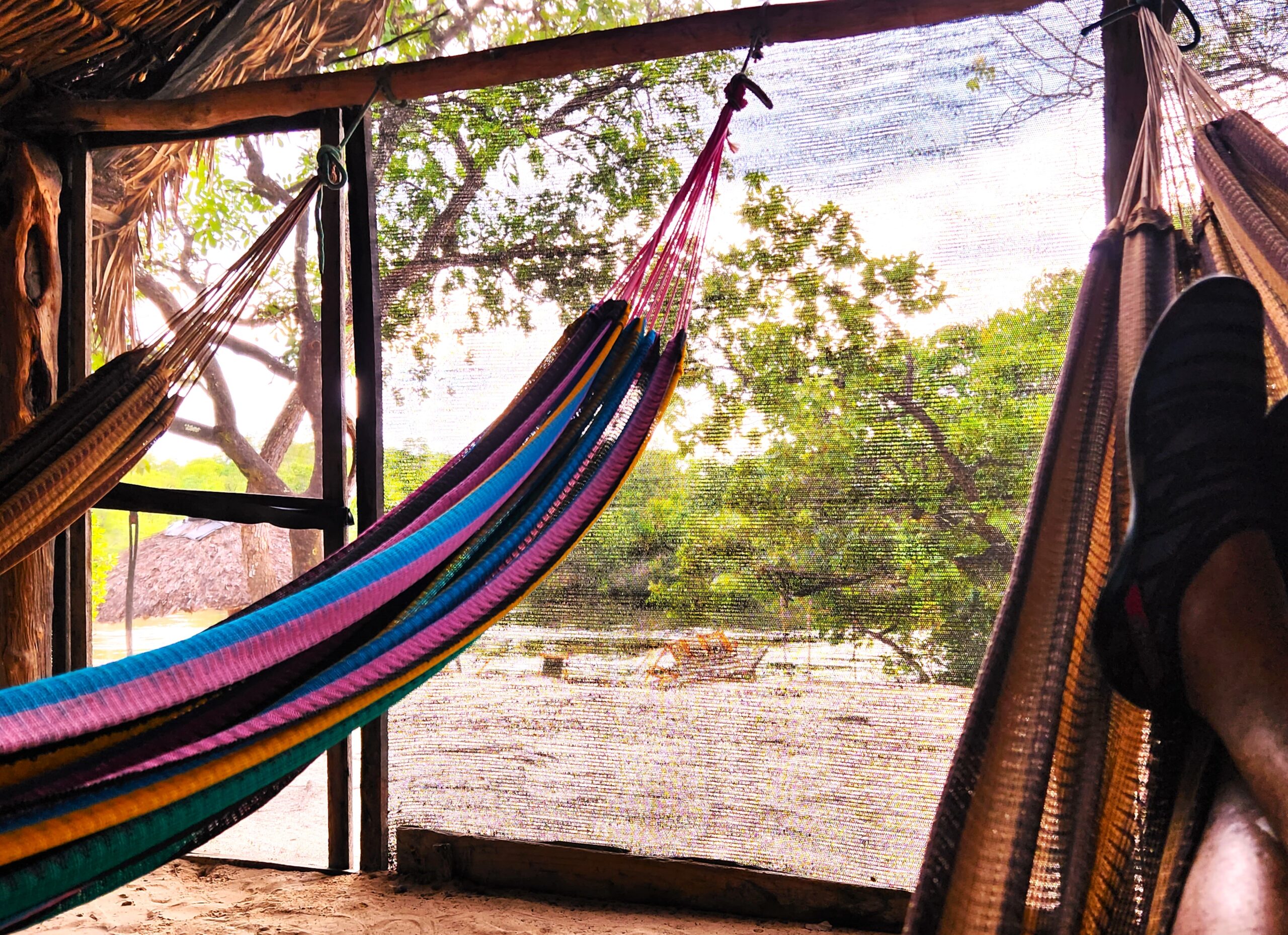 No Safari Camp Korubo, redário