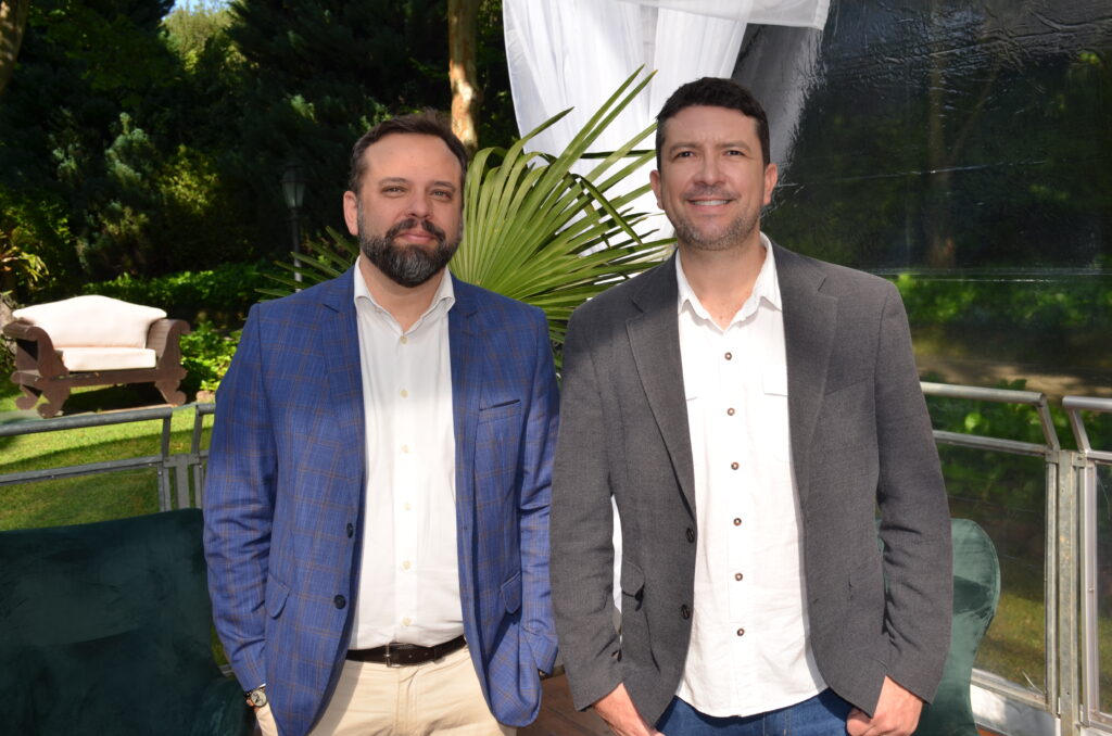 Rafael Chaves e Vicente Atz, da Gescap Rafael Chaves e Vicente Atz, da Gescap