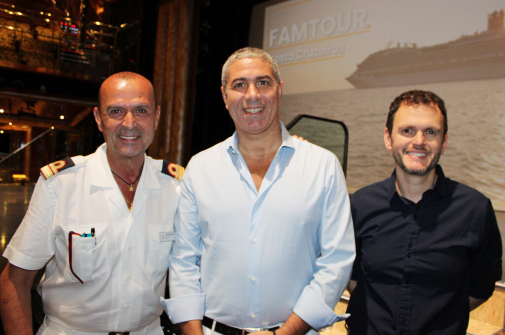 Raffaele Cinque, Dario Rustico e Ruy Ribeiro, da Costa