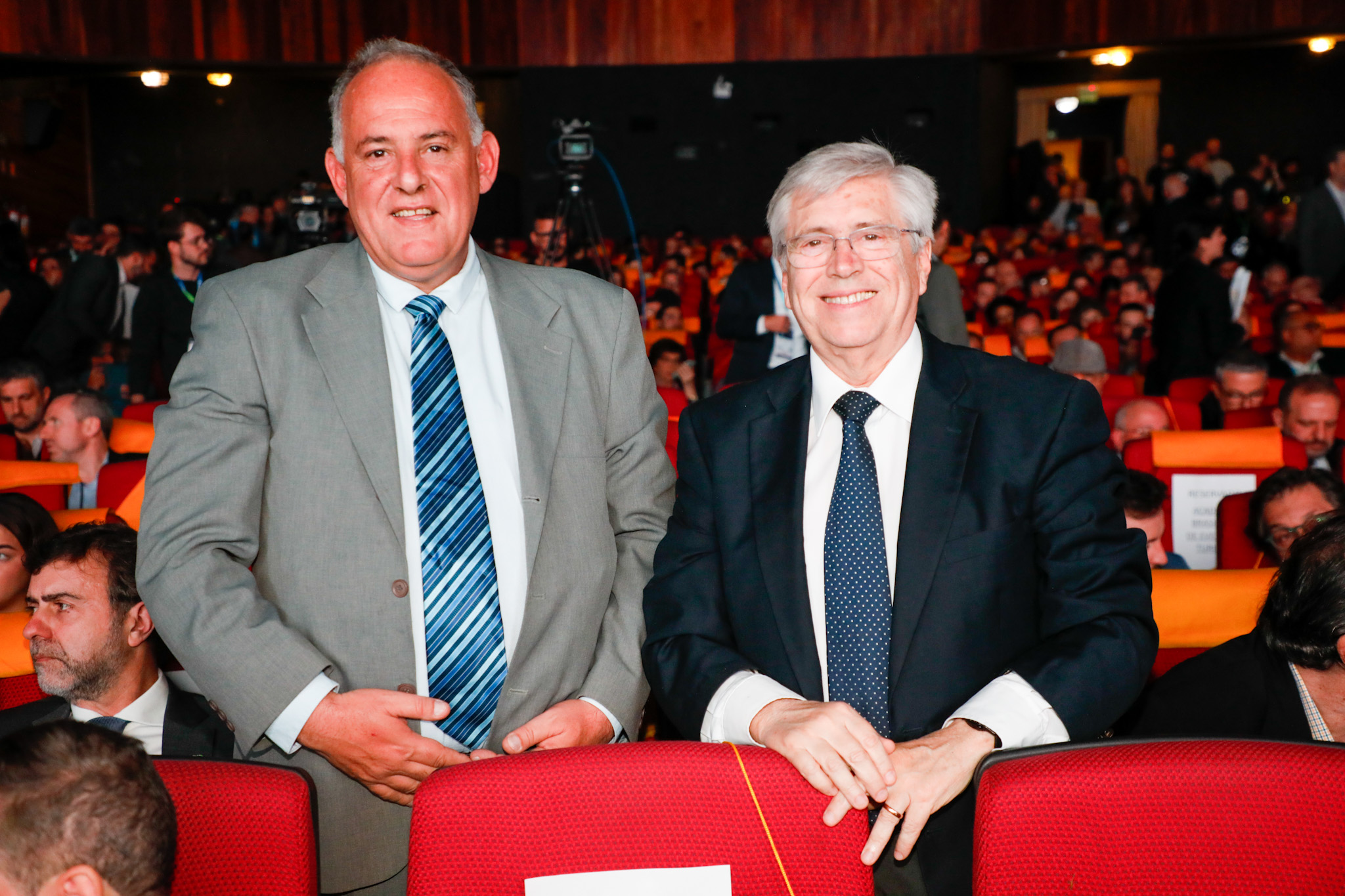 Roque Baldean, diretor de Turismo do Uruguai, e Tabare Vieira, ministro do Turismo do Uruguai Roque Baldean, diretor de Turismo do Uruguai, e Tabare Vieira, ministro do Turismo do Uruguai
