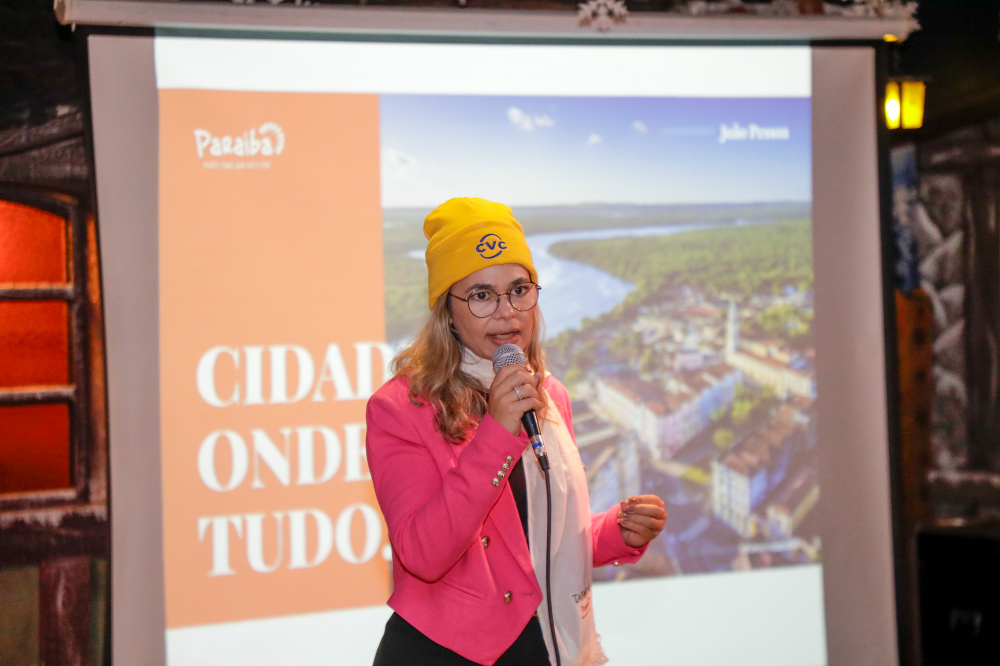 Rosália Lucas, secretaria de Turismo da Paraíba
