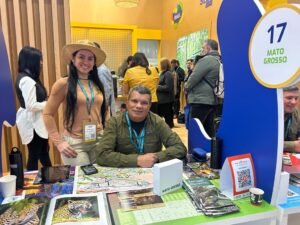 Tatiane Farias e Eurico Nelson Soares, do Mato Grosso