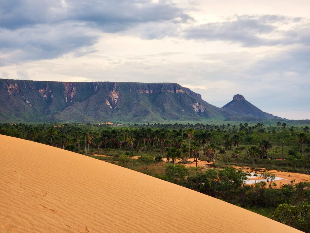 Todo o entorno das Dunas Douradas