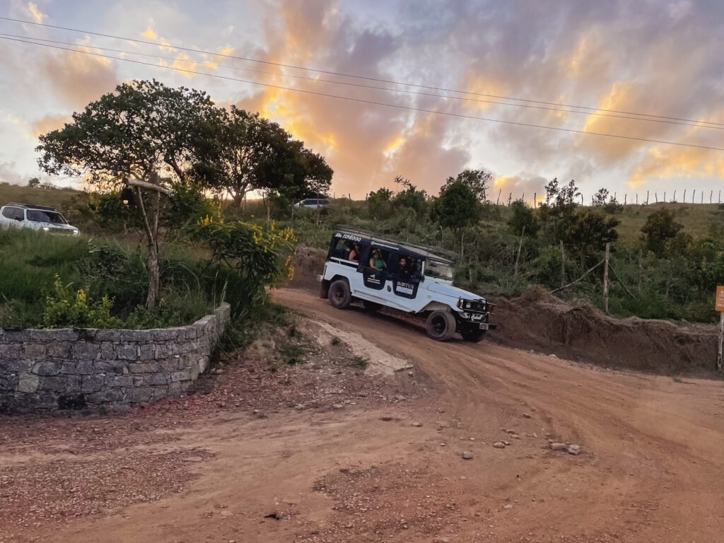 Uma das opções de atrativo em Bananeiras é desbravar as serras de 4x4 e quadriciclo