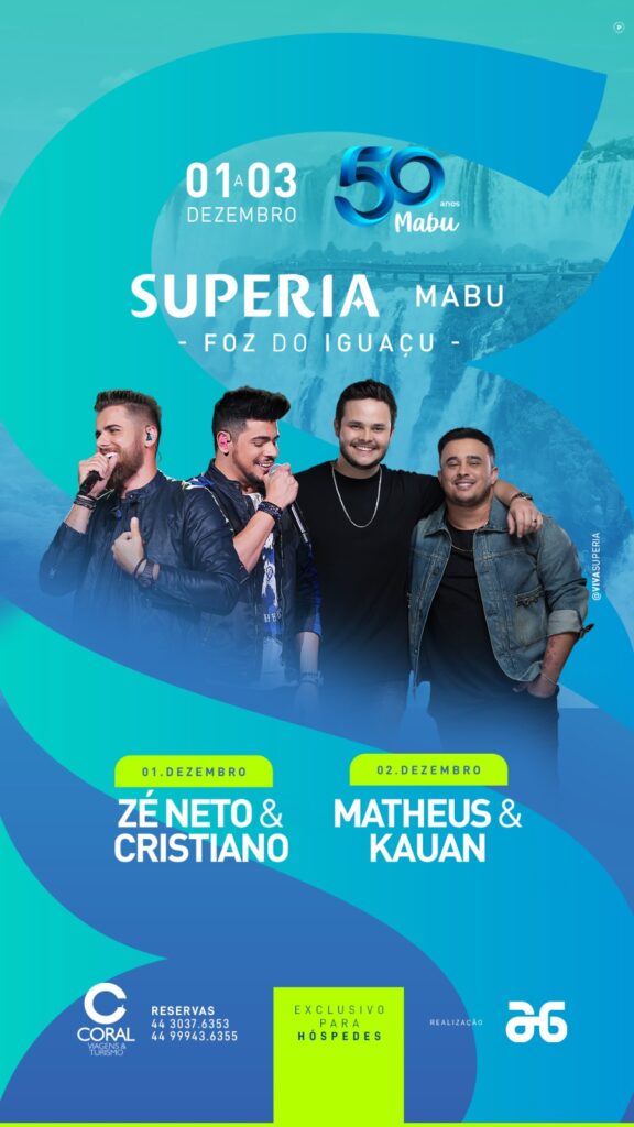 WhatsApp Image 2023 10 30 at 17.38.53 1 Mabu recebe shows das duplas Zé Neto e Cristiano e Matheus e Kauan