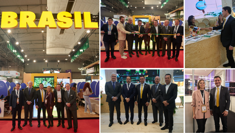 Brasil marca presença na maior feira de turismo de negócios do mundo em Barcelona Brasil marca presença na maior feira de turismo de negócios do mundo em Barcelona