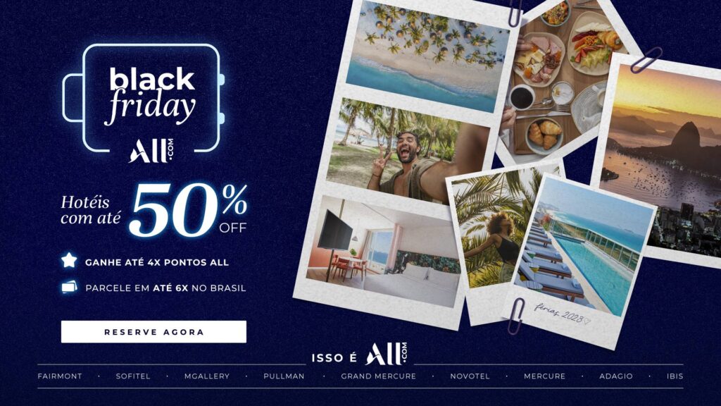 Accor inicia Black Friday com até 50% de desconto e projeta mais de 50% de crescimento Accor inicia Black Friday com até 50% de desconto e projeta mais de 50% de crescimento