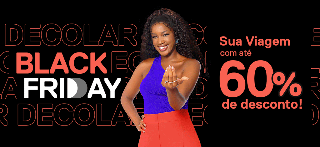 Decolar e HotelDO anunciam descontos de até 60% na Black Friday Decolar e HotelDO anunciam descontos de até 60% na Black Friday