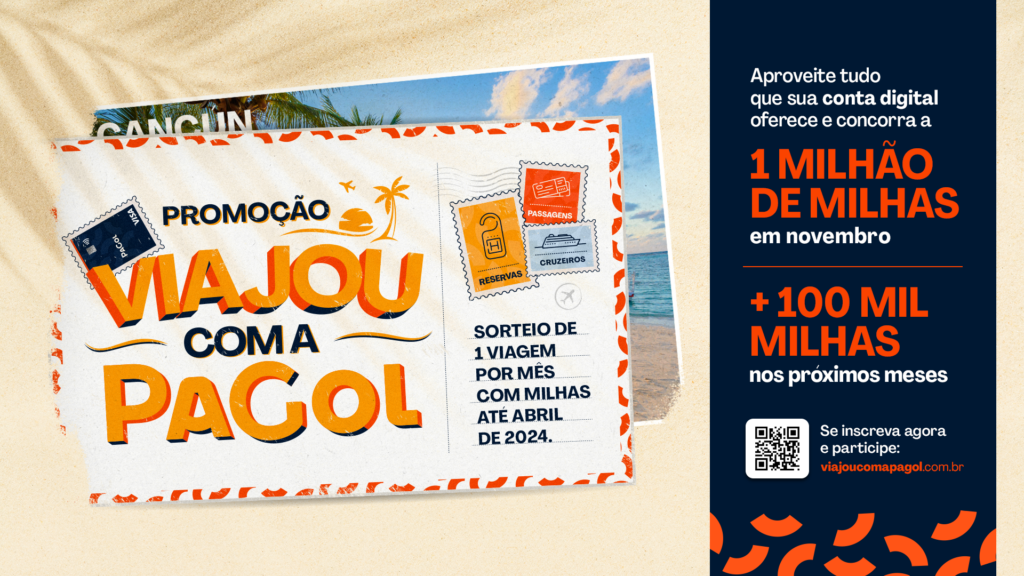 PaGol dará até 1 milhão de milhas em seu primeiro aniversário