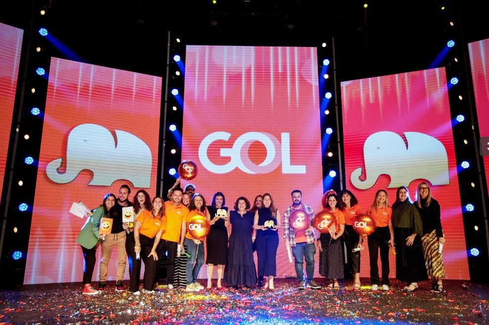 Gol é heptacampeã do Prêmio Folha Top Of Mind 2023 Gol é heptacampeã do Prêmio Folha Top Of Mind 2023
