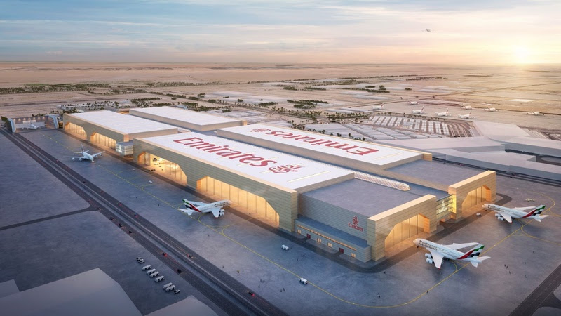 Emirates construirá o maior e mais avançado complexo de engenharia da aviação do mundo Emirates construirá o maior e mais avançado complexo de engenharia da aviação do mundo