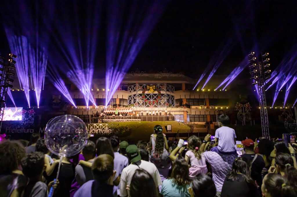 Em sua terceira edição, Natal de Joinville espera público superior a 350 mil pessoas Em sua terceira edição, Natal de Joinville espera público superior a 350 mil pessoas