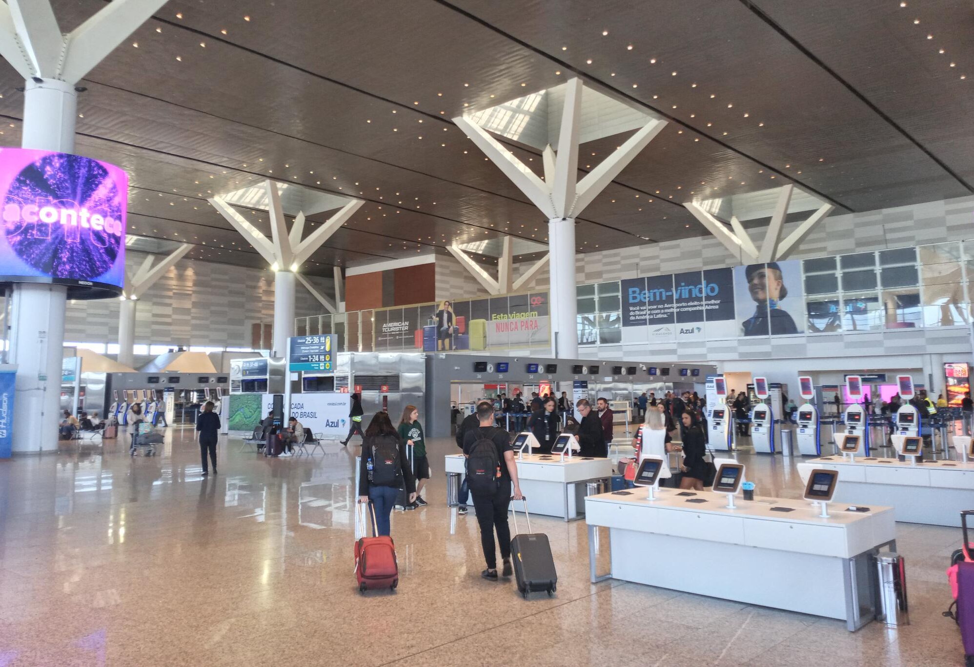Viracopos vai encerrar 2023 com recorde de 1 milhão de passageiros em voos internacionais Viracopos vai encerrar 2023 com recorde de 1 milhão de passageiros em voos internacionais