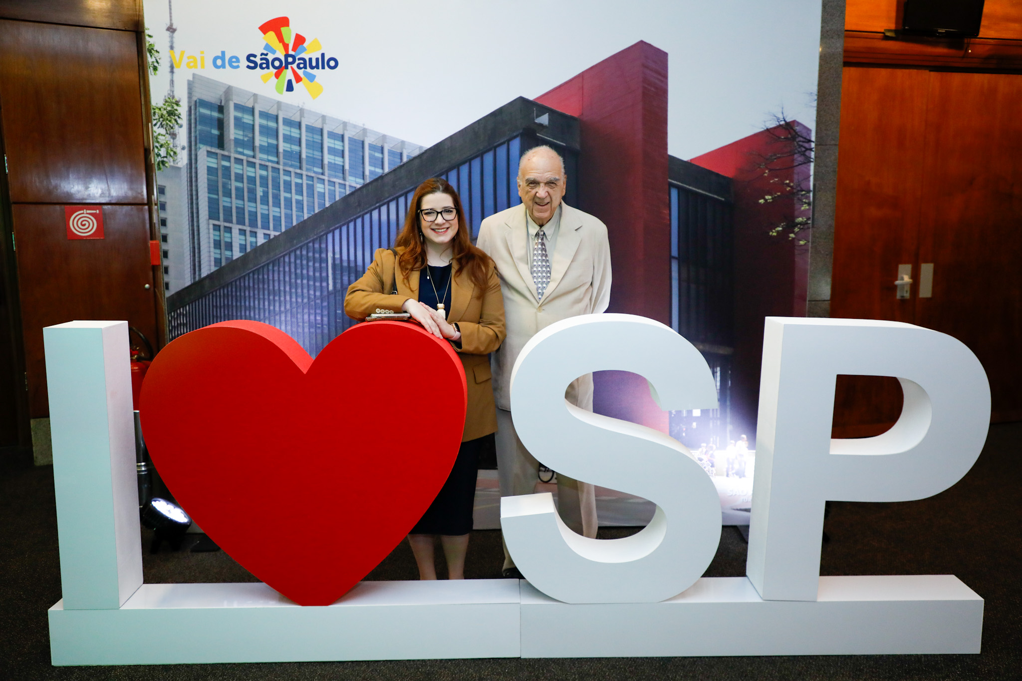 Alexandra Favoretto, Visite São Paulo, e Jarbas Favoretto, da AMITUR Alexandra Favoretto, Visite São Paulo, e Jarbas Favoretto, da AMITUR