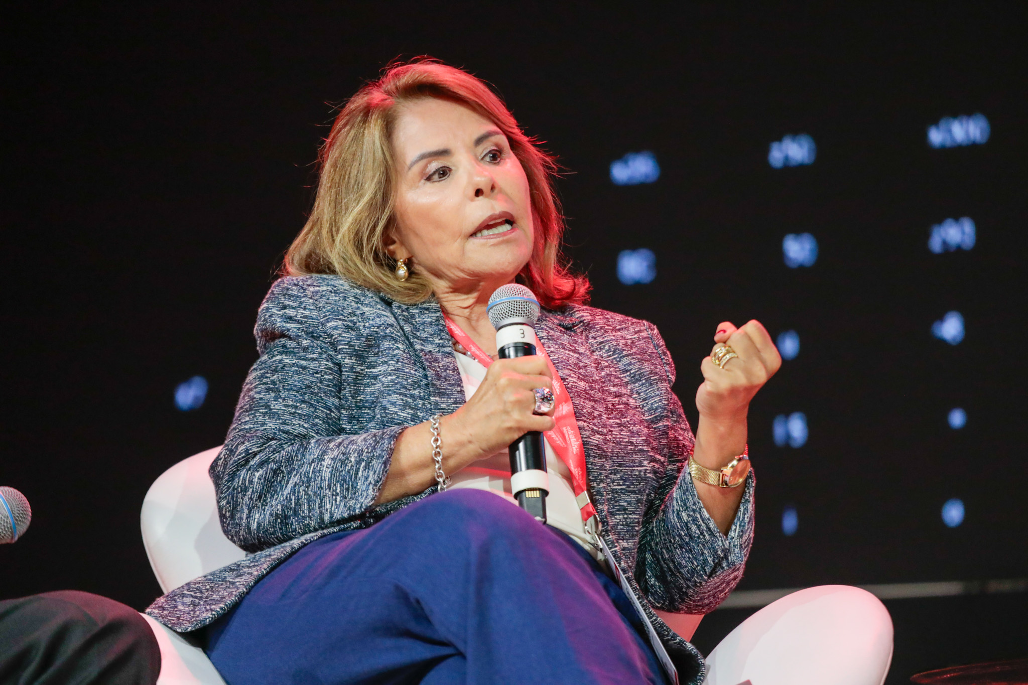 Ana Luiza Cintra, do Centro de Convenções Rebouças