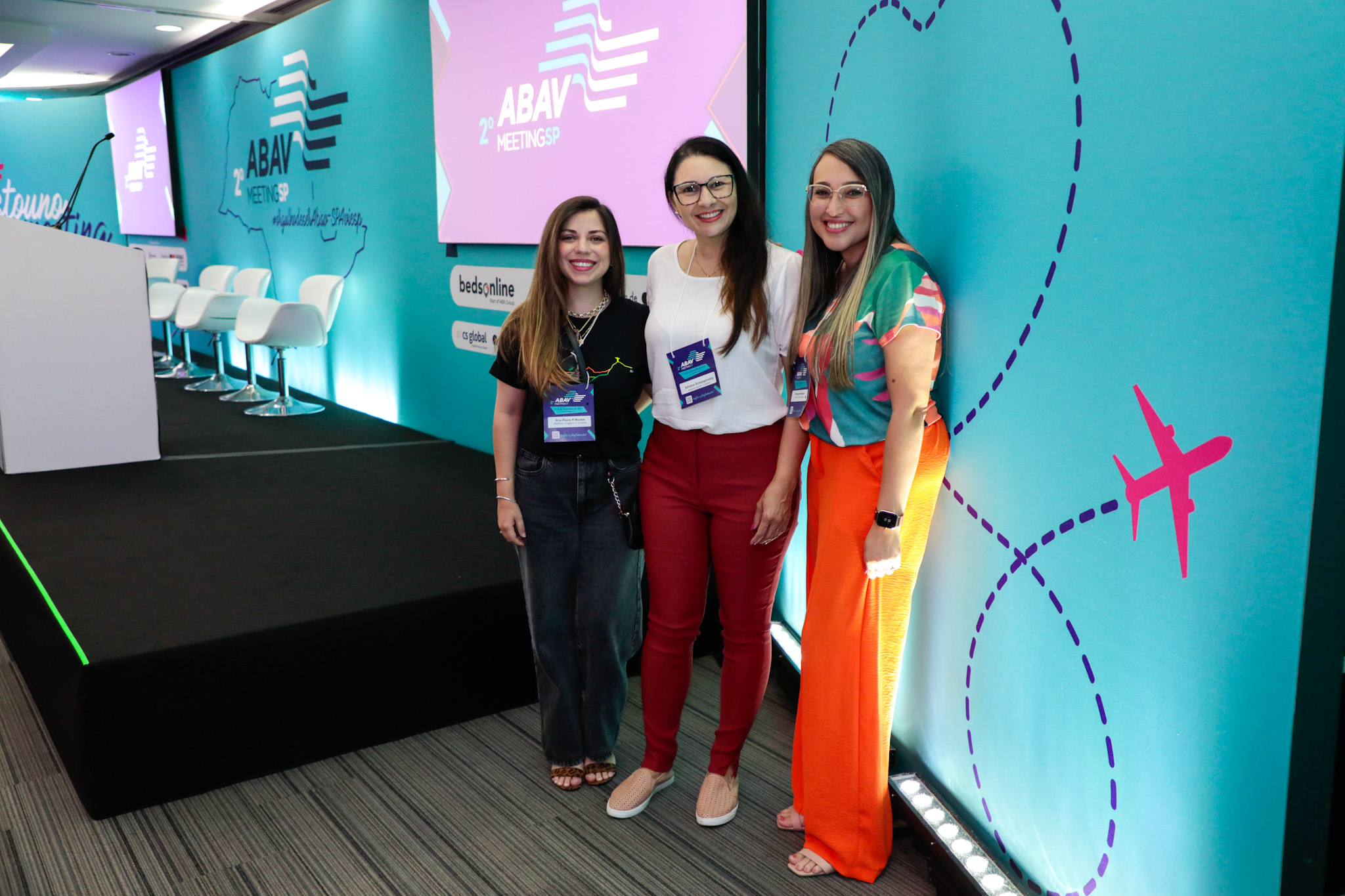 Ana Paula Nunes, Adriana Schampovsk, e Fernanda Moraes, da Viva Lá Vida Ana Paula Nunes, Adriana Schampovsk, e Fernanda Moraes, da Viva Lá Vida