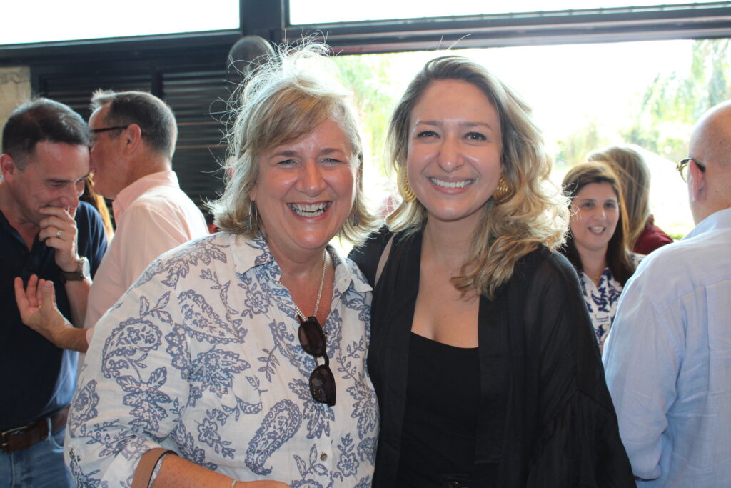 Anette Tauber, da Lufthansa e Jacqueline Conrado, da United