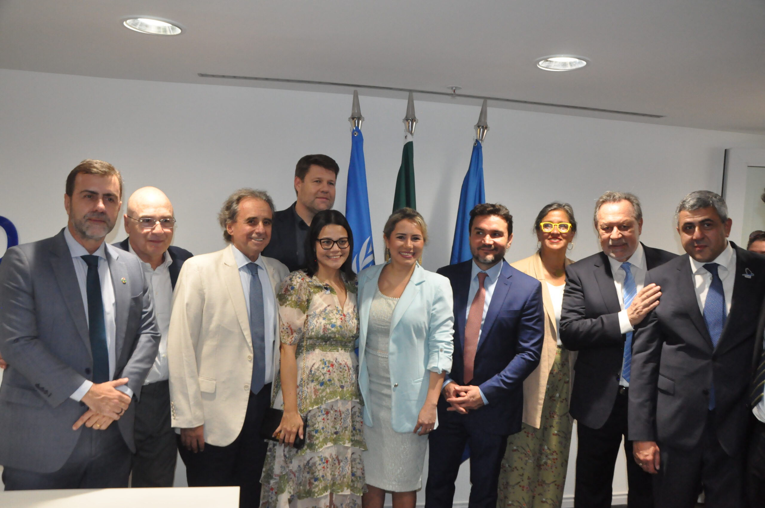 Autoridades do governo federal, estadual e convidados do exterior Autoridades do governo federal, estadual e convidados do exterior