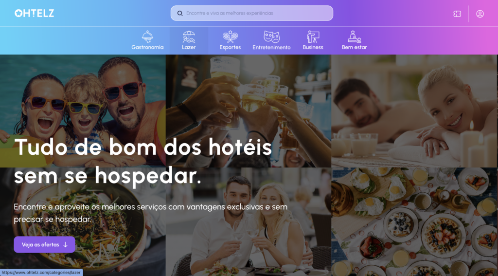 Conheça o Ohtelz, nova plataforma que reúne serviços de hotéis, pousadas e resorts Conheça o Ohtelz, nova plataforma que reúne serviços de hotéis, pousadas e resorts
