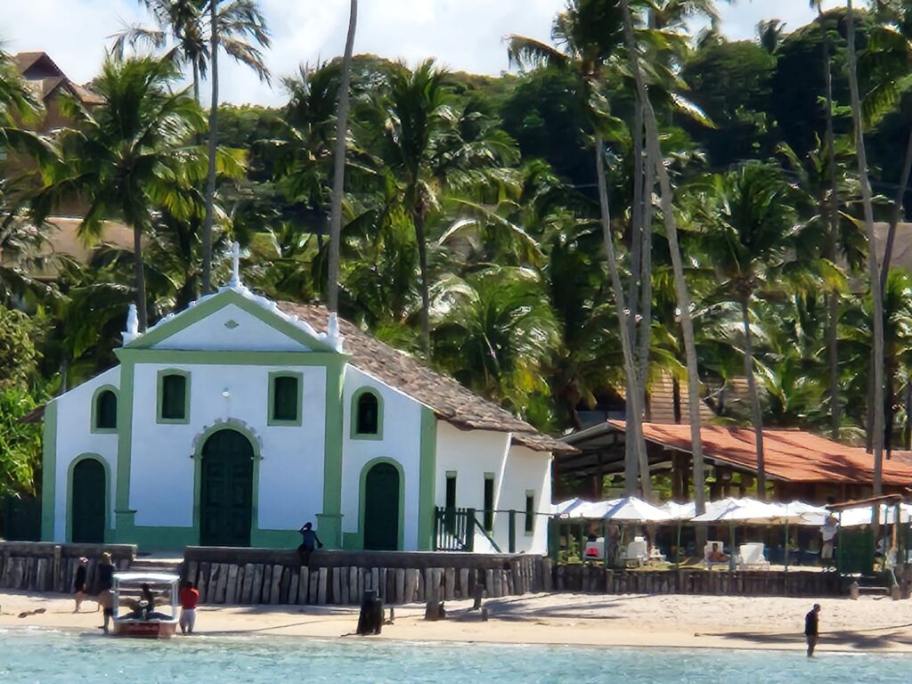 Chegada à capela de São Benedito