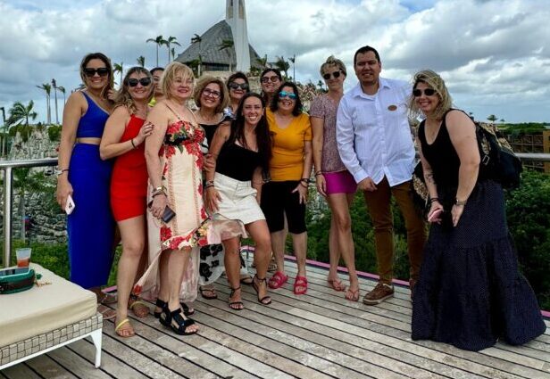 Empresa reuniu agentes de viagens de tres estados para cinco dias no destino visitando principais atrativos e1702480118520 Cancun é o destino escolhido para primeiro famtour da nova fase da Visual Turismo
