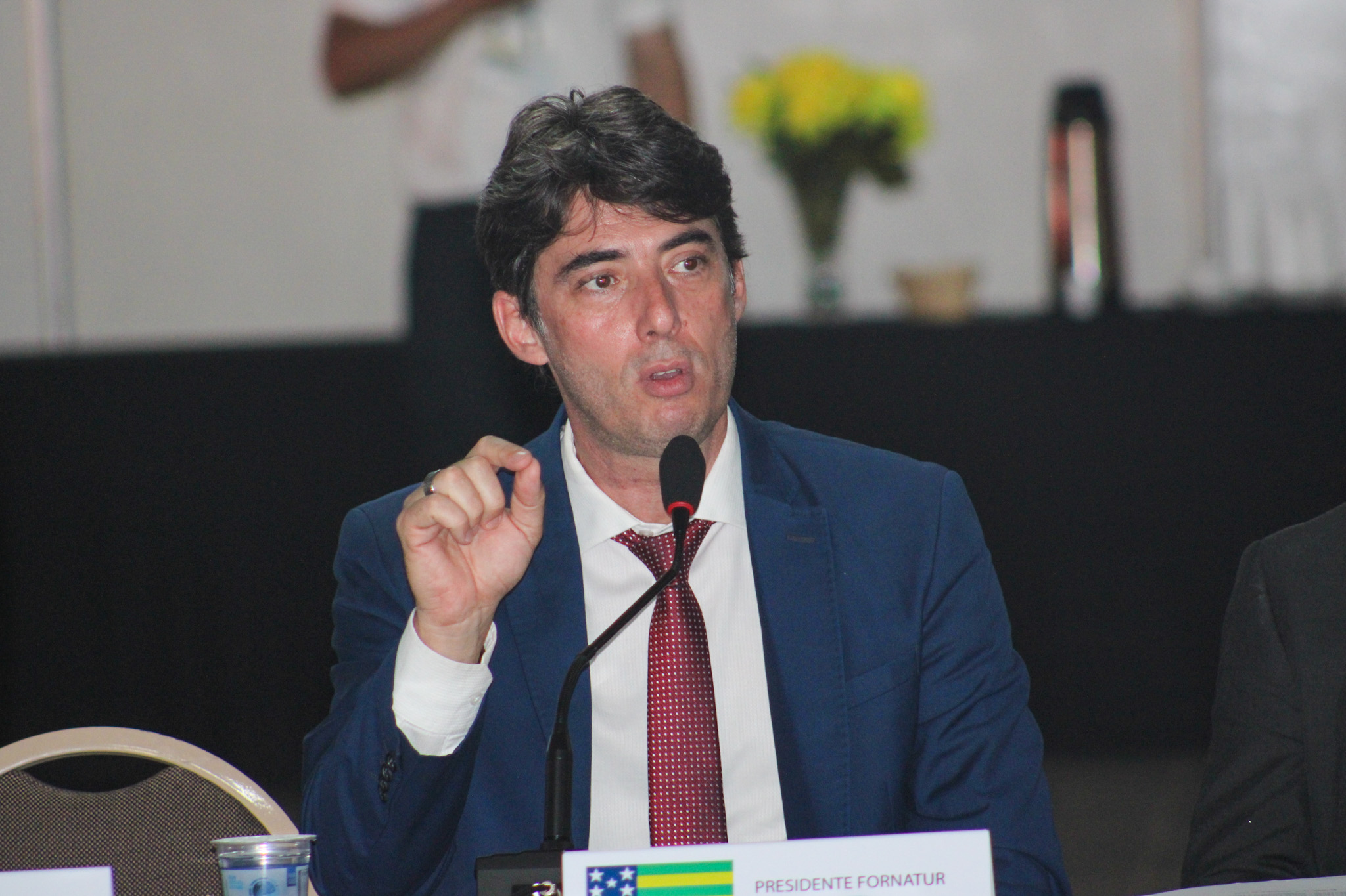 Fabrício Amaral, presidente do Fornatur Fabrício Amaral, presidente do Fornatur