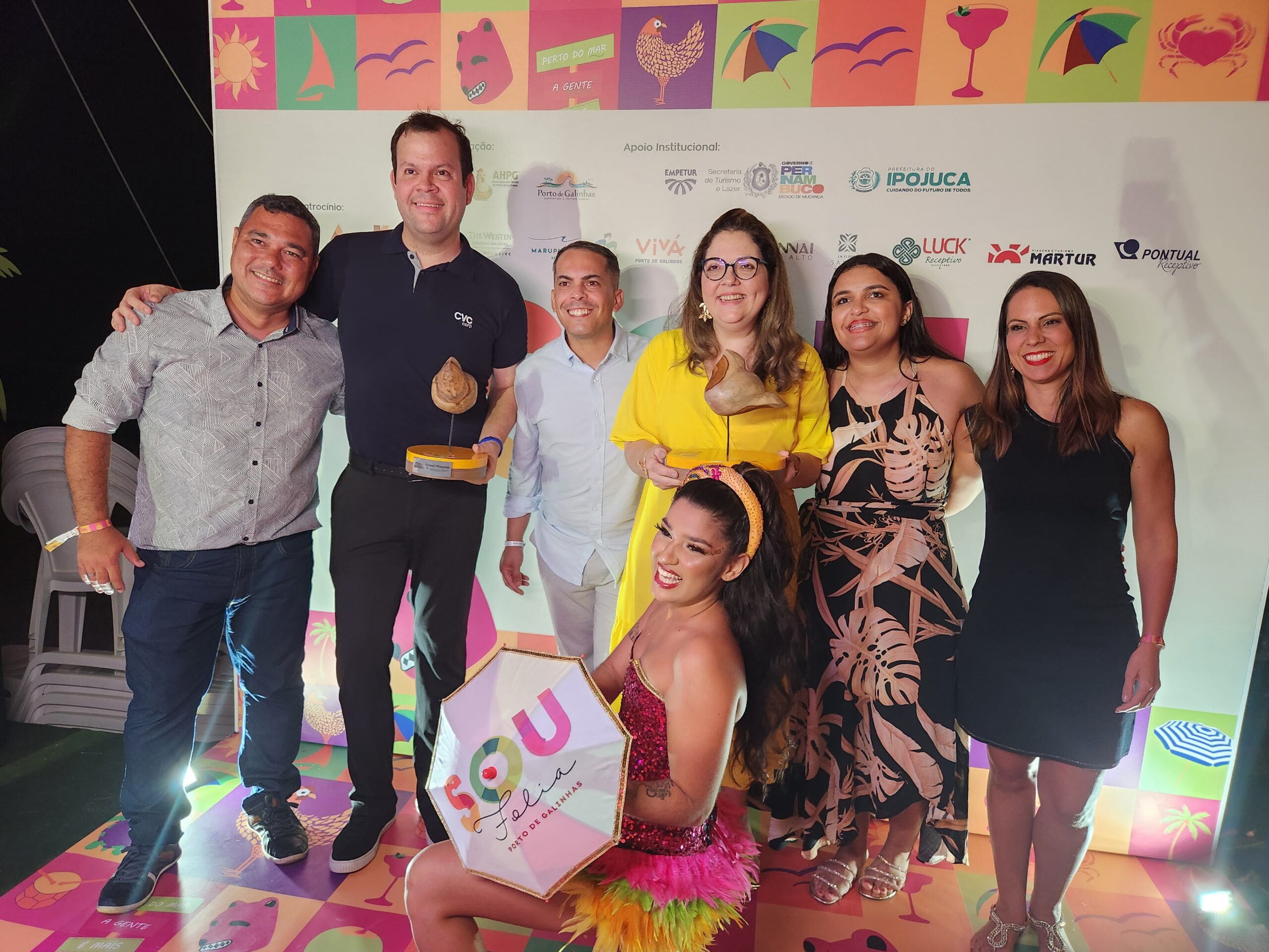 Fernanda Franco, CVC Corp e equipe