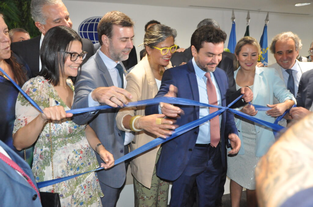 Plenário da Câmara aprova acordo sobre instalação de escritório da ONU Turismo no Brasil 1 Festa na inauguracao do escritorio da OMT 1 Plenário da Câmara aprova acordo sobre instalação de escritório da ONU Turismo no Brasil