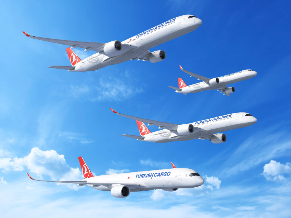 Turkish Airlines anuncia encomenda histórica de 355 aeronaves da Airbus
