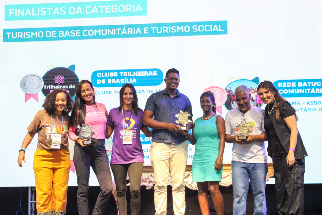 Premiados na categoria "Turismo de Base Comunitária e Turismo Social"