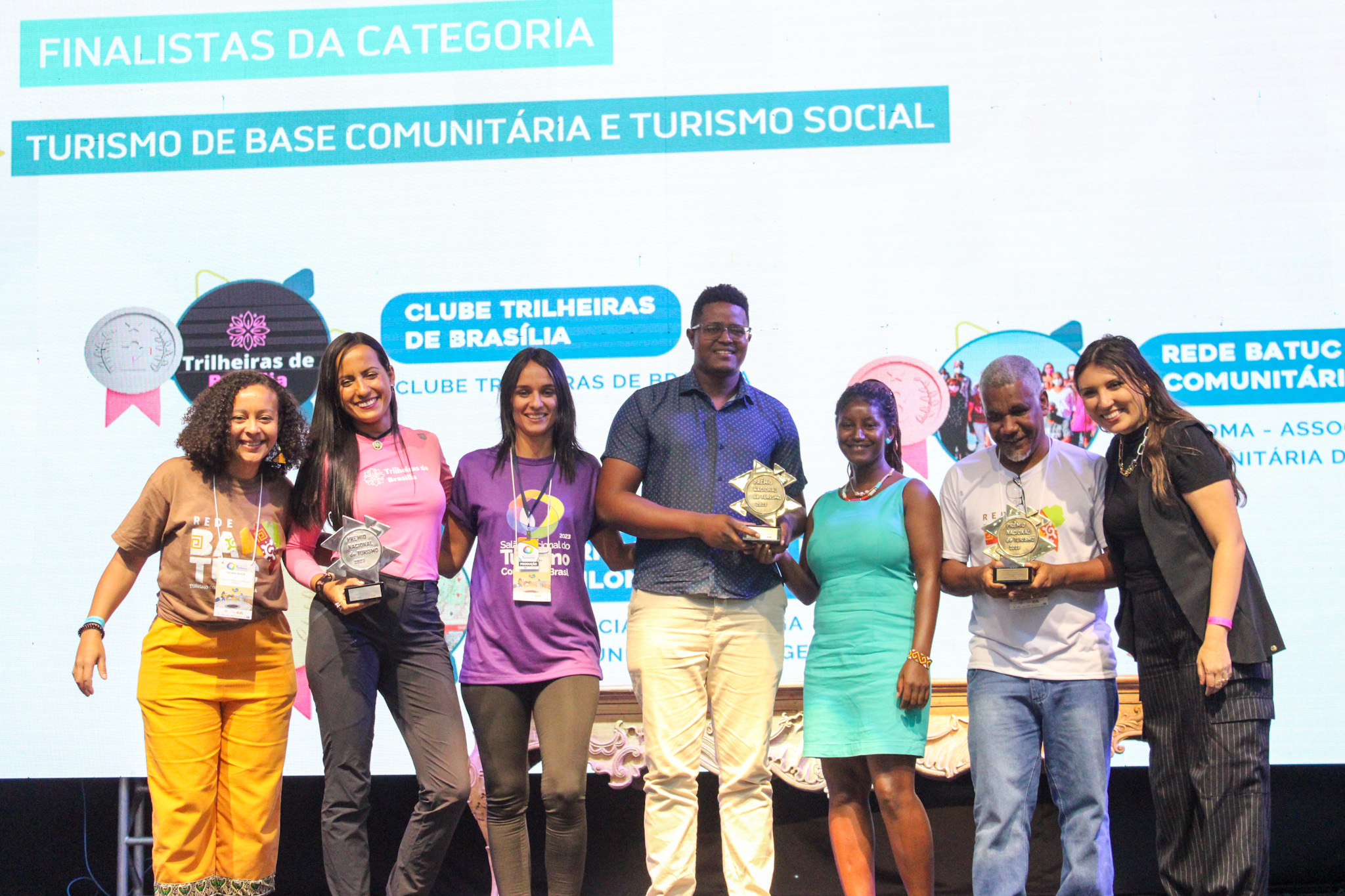 Premiados na categoria "Turismo de Base Comunitária e Turismo Social" Premiados na categoria "Turismo de Base Comunitária e Turismo Social"