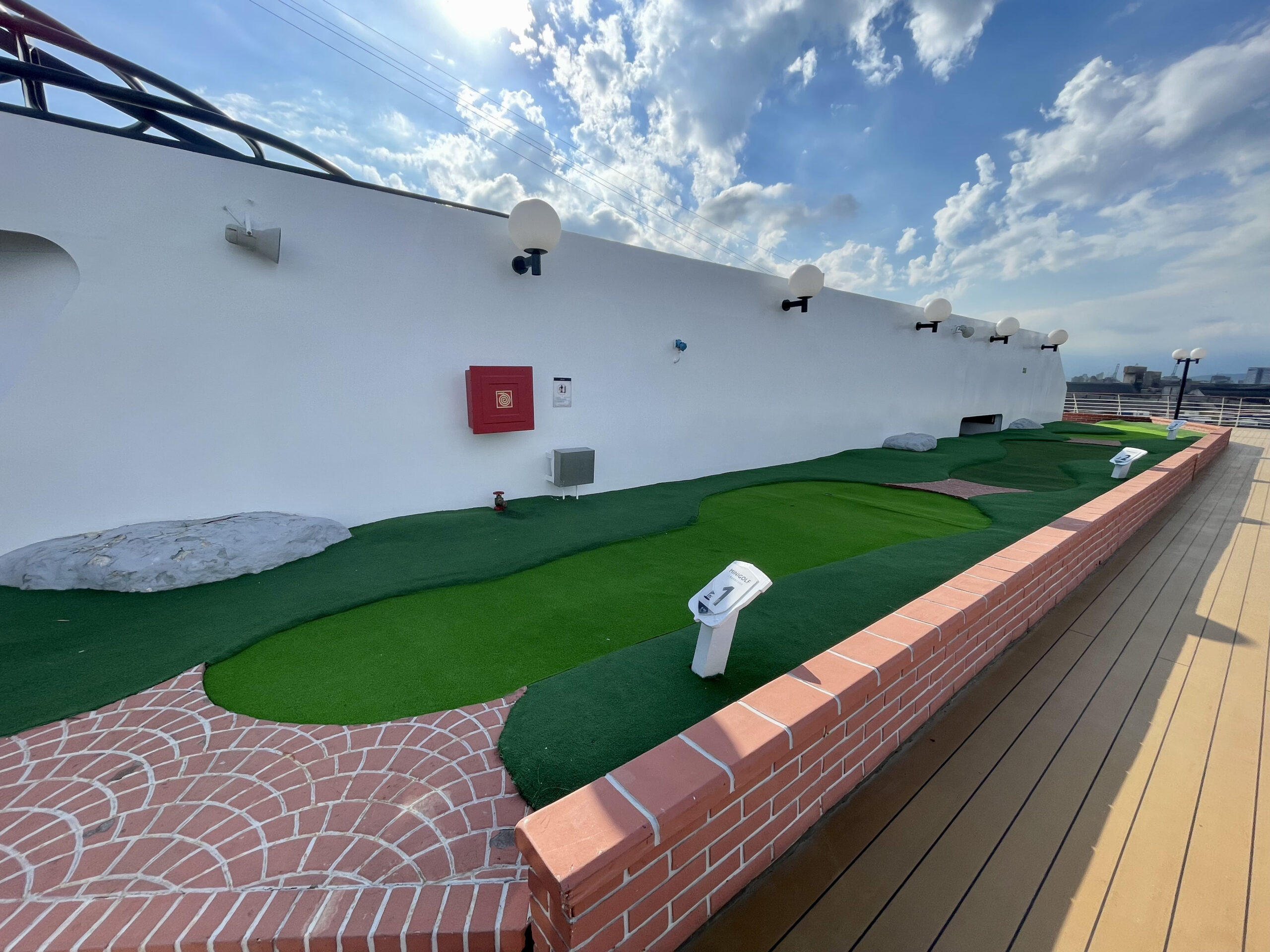 Campo de minigolfe