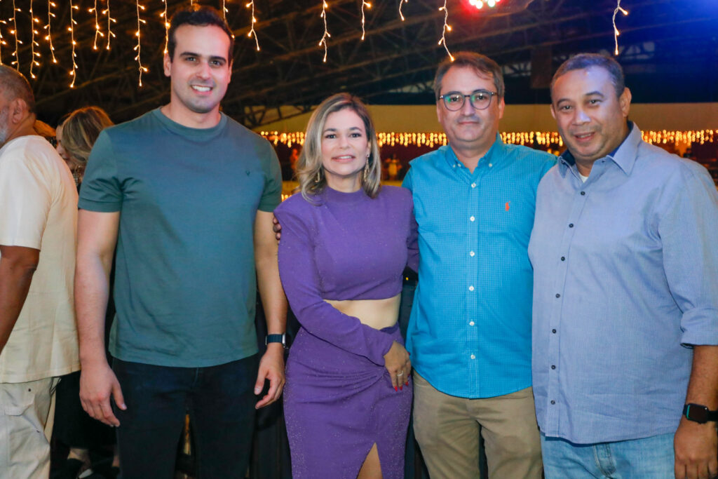 Lucas Ribeiro, vice governador da Paraíba, Rosália Lucas, secretaria de turismo da Paraíba, Ferdinando Lucena, presidente da PBTUR, e Sagui, da Diversa